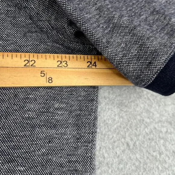 Sean John Casual Polo Shirt Navy Pocket City Casual Mens XL - Picture 8 of 10